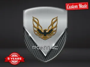 Pontiac Silikonlogos Auto Stern Professionell Drift